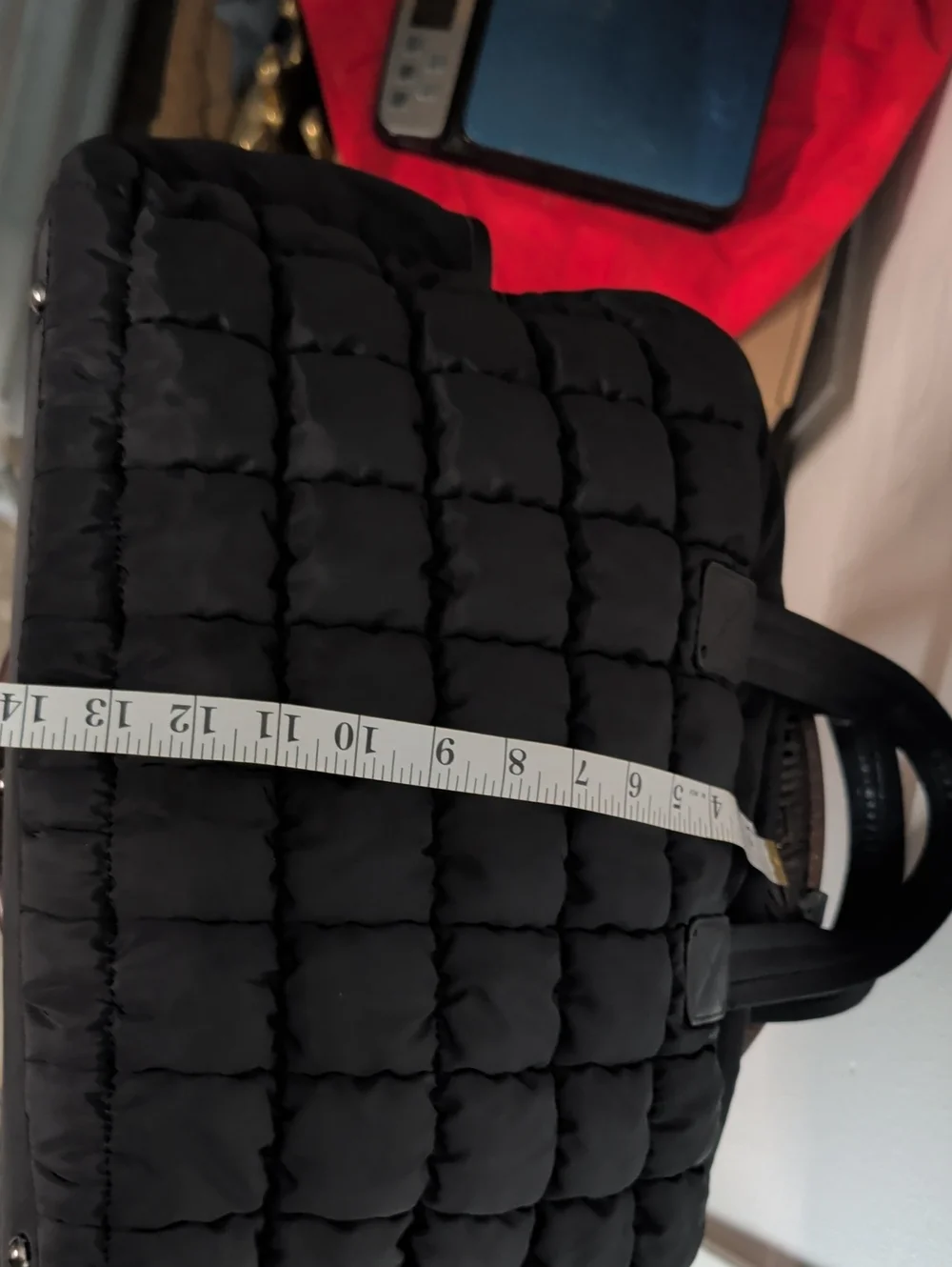 Urban Expressions Black Puffer Bag